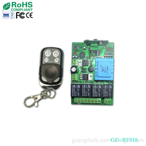 Wireless Four-Channel Rolling Code Remote Controller (GD-RF018) , Receiver and Transmitter